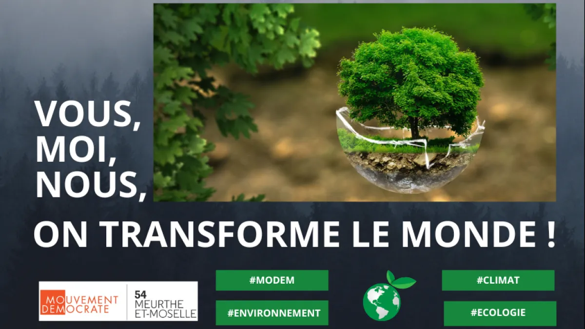 #Climat #Environnement #MoDem54