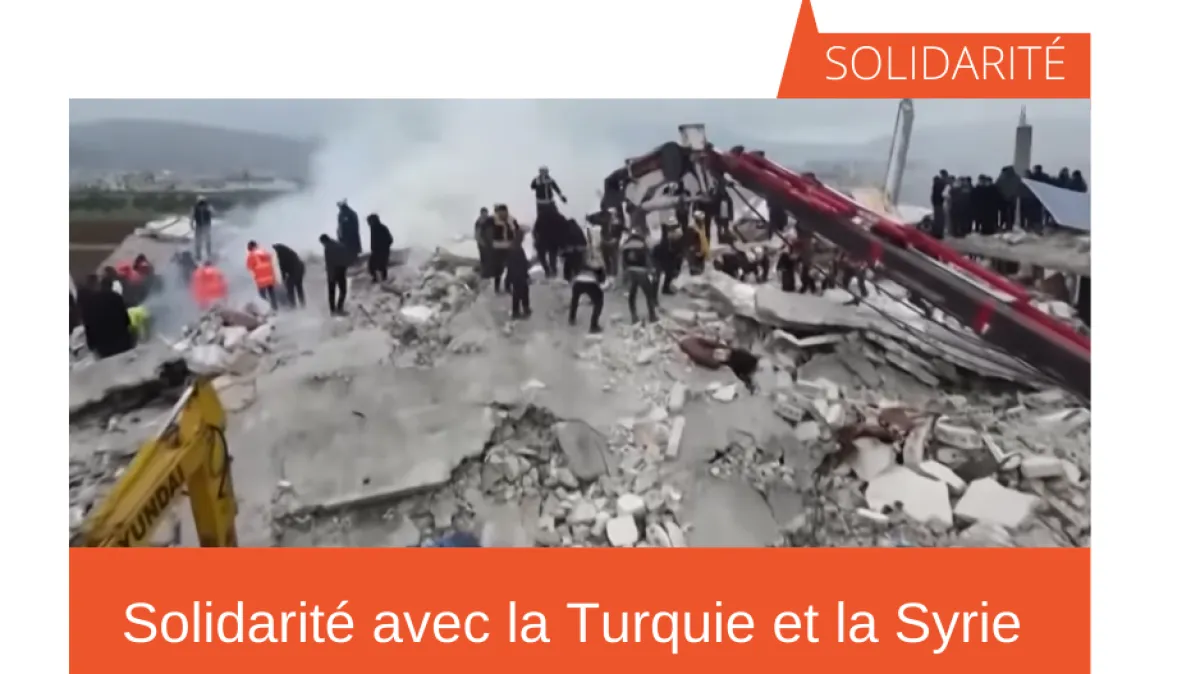 solidarité Turquie Syrie
