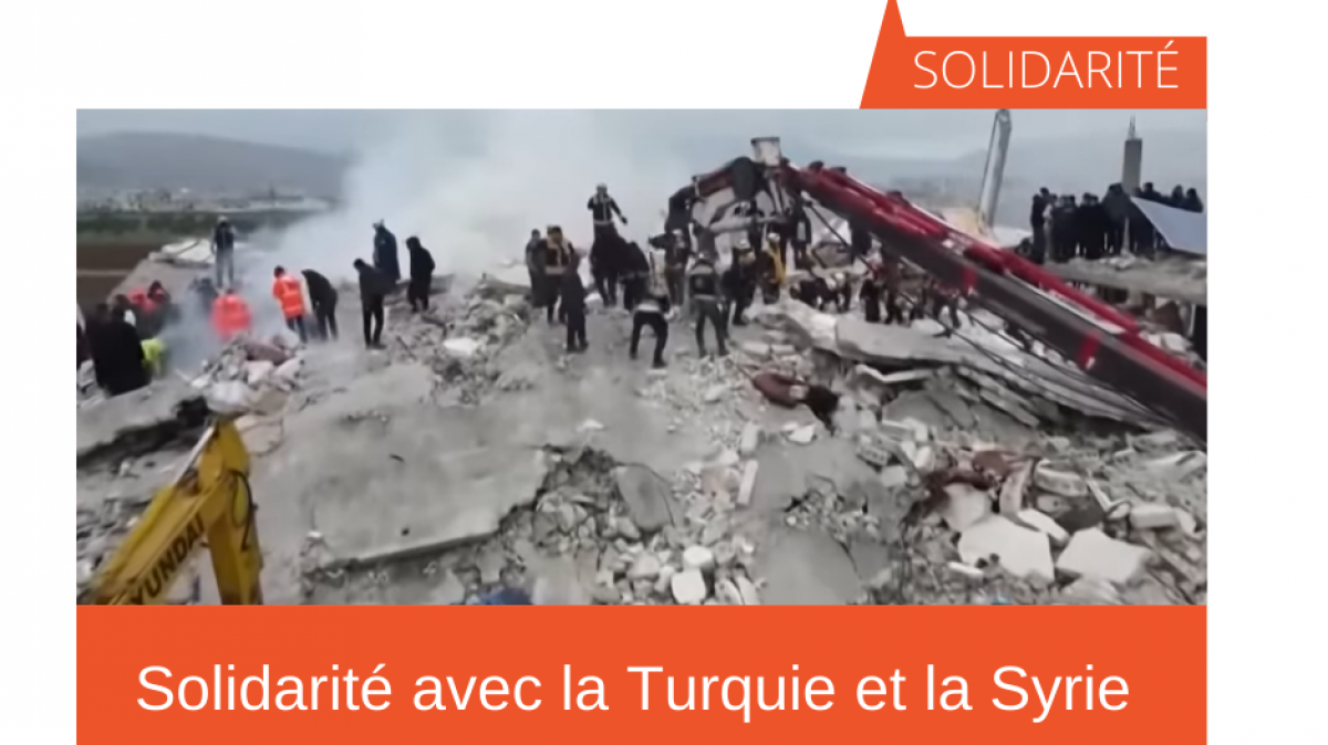 solidarité Turquie Syrie